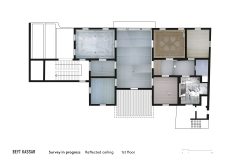 BEYT-KASSAR_survey-in-progress_reflected-ceiling_1st-floor