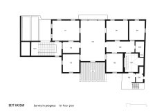 BEYT-KASSAR_survey-in-progress_1st-floor-plan
