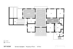 BEYT-KASSAR_survey-in-progress_mapping-of-floors_1st-floor