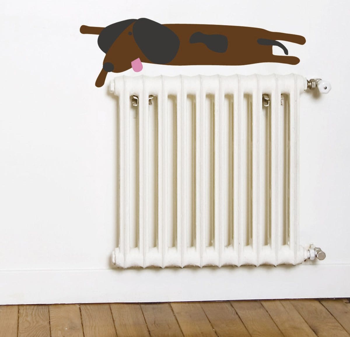 Wallsticker Dogenkit, 5 chien à personnaliser sur vos murs, design IchetKar 