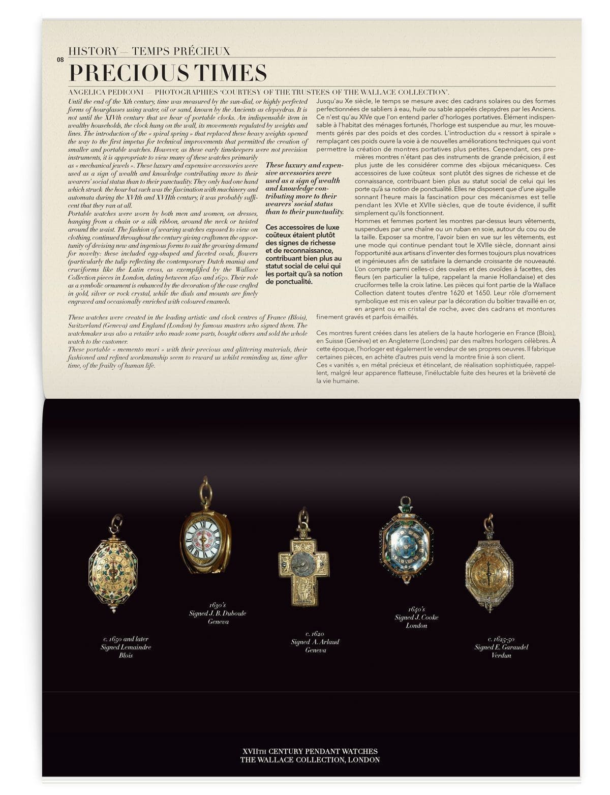 Iconofly, première revue d’art et d’histoire autour d’un accessoire, le numéro 2 est sur la montre, design IchetKar