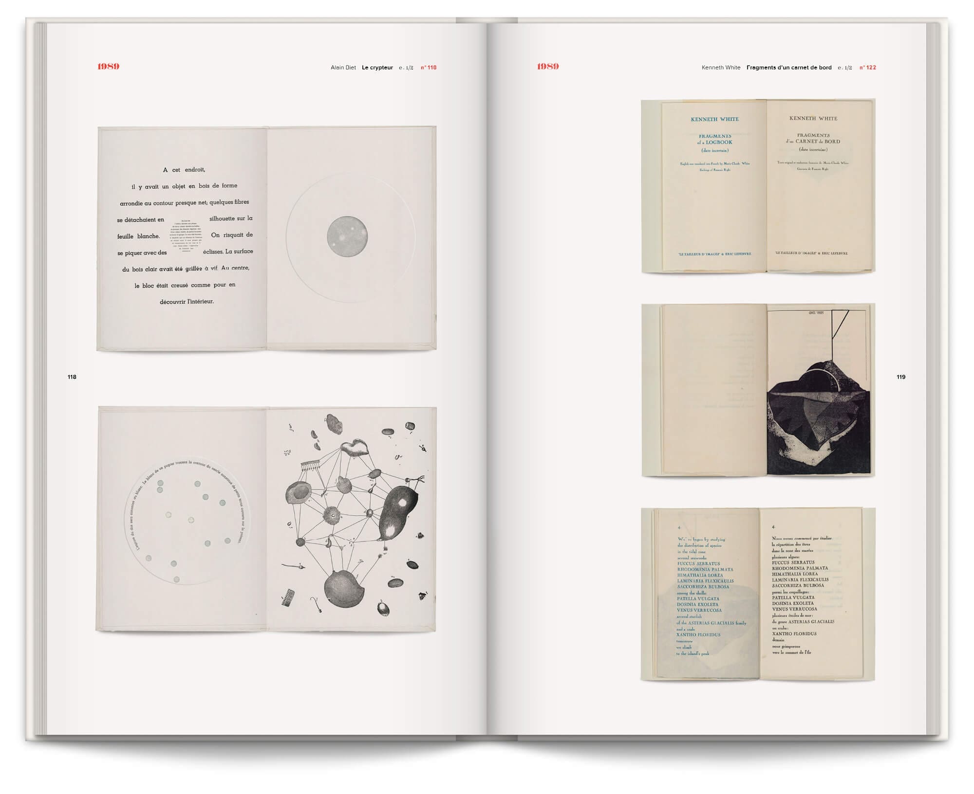 Livre "Jean-Jacques Sergent, Soldat de plomb", témoignages et sélection iconographique des plus belles réalisations de l'éditeur imprimeur typographe, design graphique Ich&Kar.