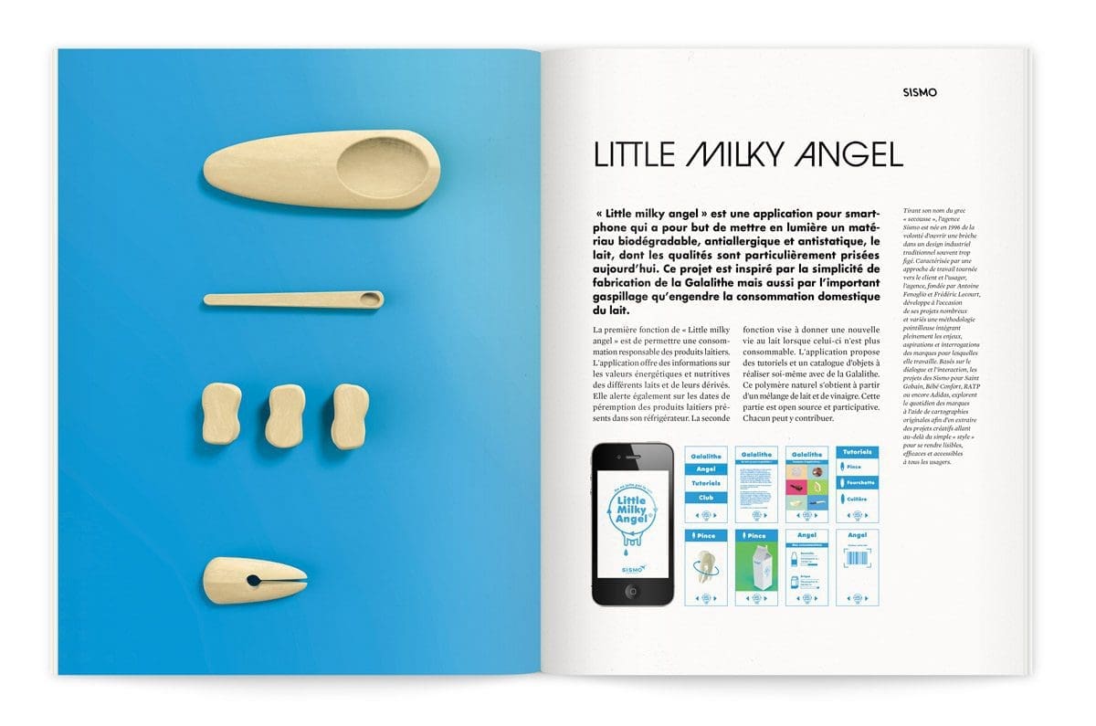 sismo pour l'exposition Milk Lab, catalogue signé Ichetkar