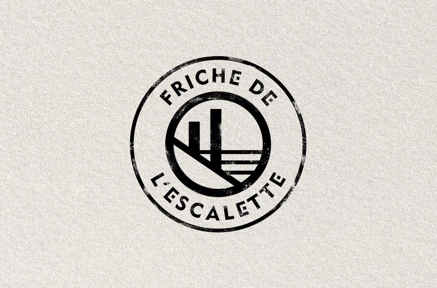 le tampon de le friche de l'escalette à Marseille, design IchetKar