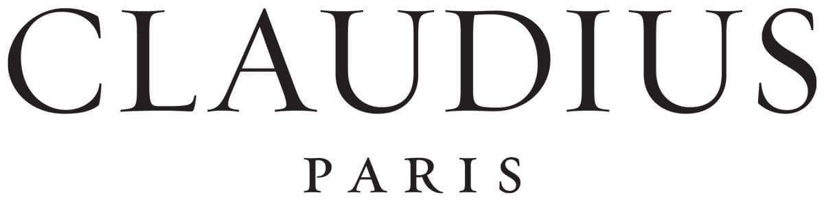 Logo de la marque de cosmétique Claudius Paris, design IchetKar