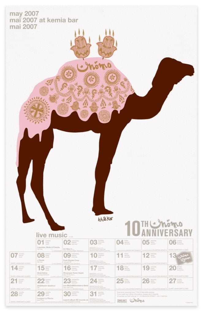 ichetkar diary at momo 10 anniversaire calendrier