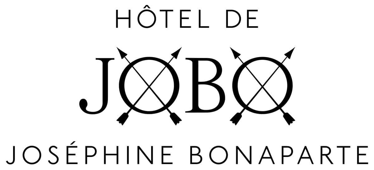 Logo de l'Hôtel de JOBO, dans le marais à Paris, design IchetKar