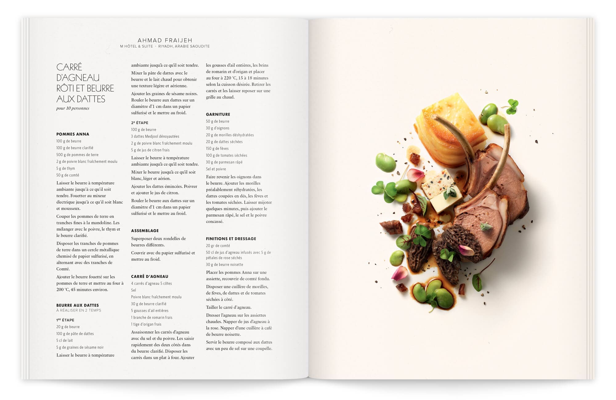 photographie élégante et gastronomique par peter lippmann et stylisme de garlone bardel sous la direction artistique de IchetKar