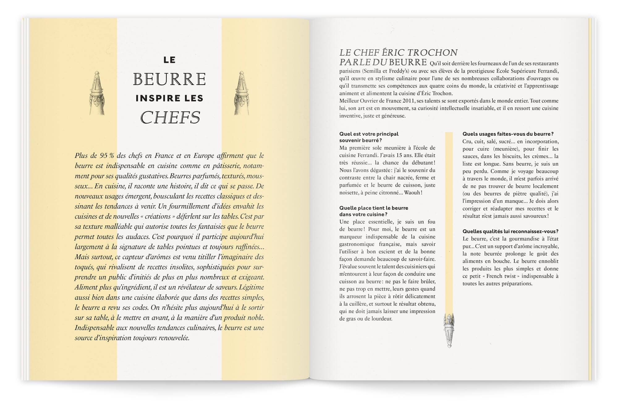 rayures color block et mise en page constructiviste pour cette brochure premium dessinée par les graphistes ichetkar