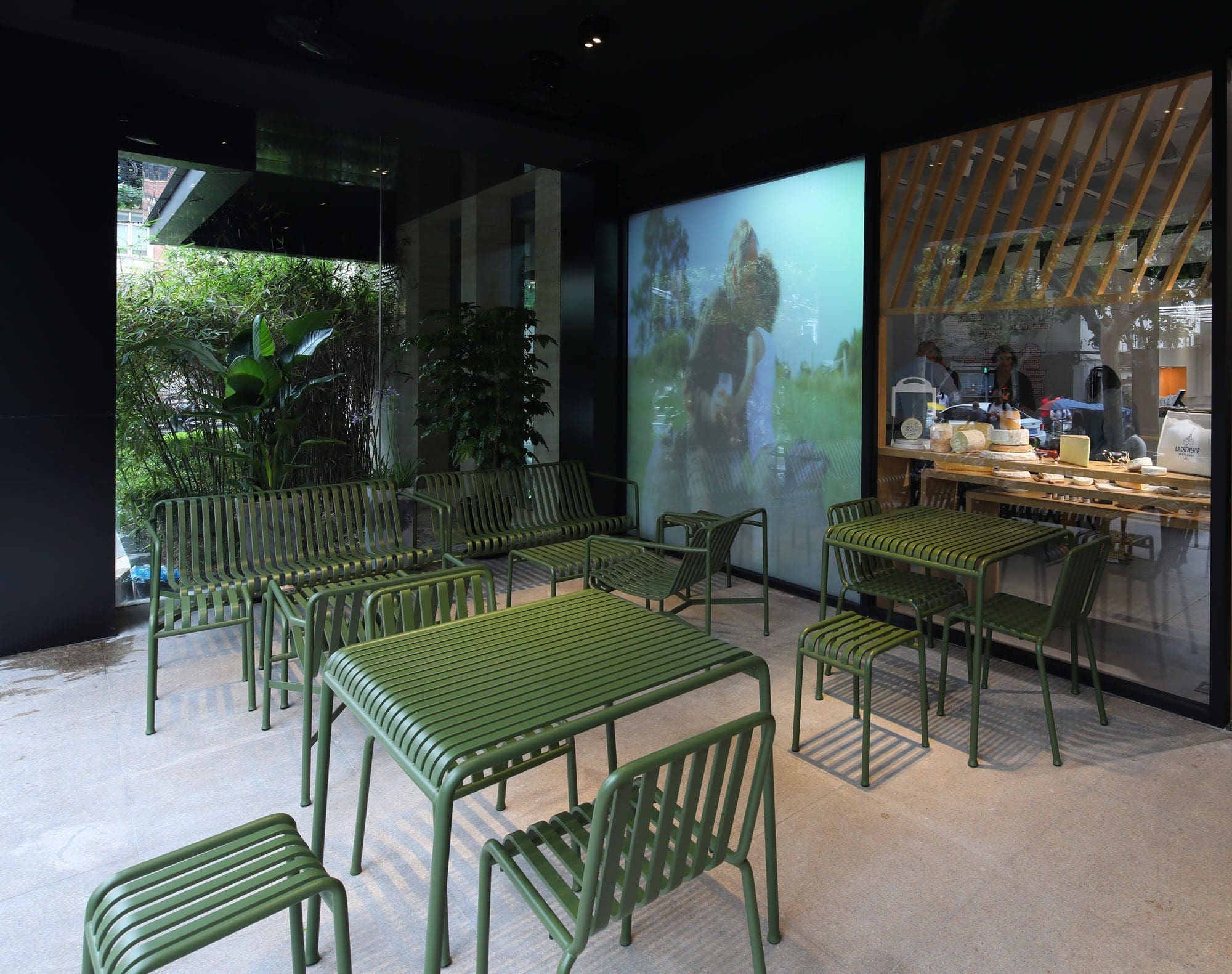 terrasse écran multimédia