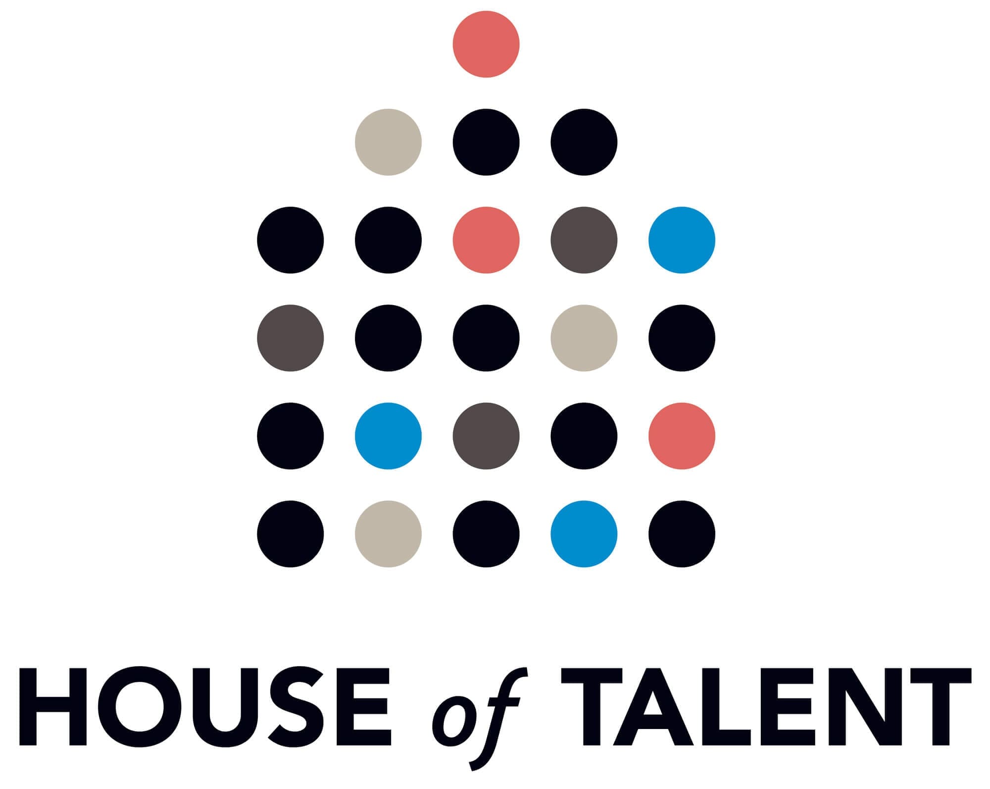 logotype dessiné par Helena Ichbiah pour House of talent, une galerie de photograpie contemporaine et numérique, parValerie Henry 