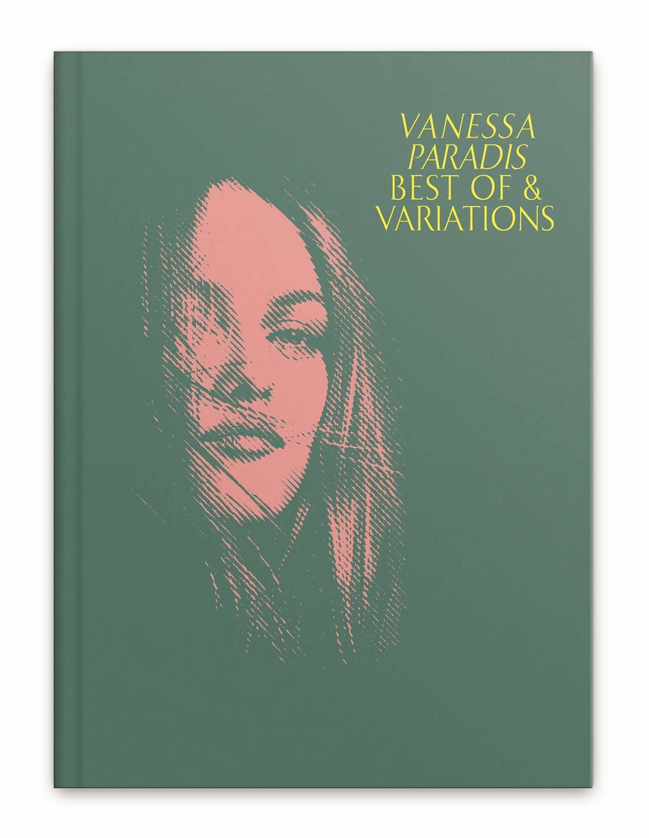 Couverture du livre disque collector pour la sortie du Best of de Vanessa Paradis, Edition design par IchetKar