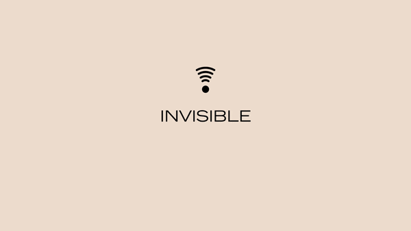 invisible secure NFC connected cosmetic