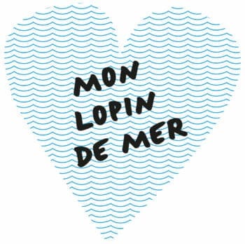 Logo du projet « Mon lopin de mer » pour Ifremer et Les Petits Débrouillard projet à quatre mains dessiné Ich&Kar et Christophe Caubel.