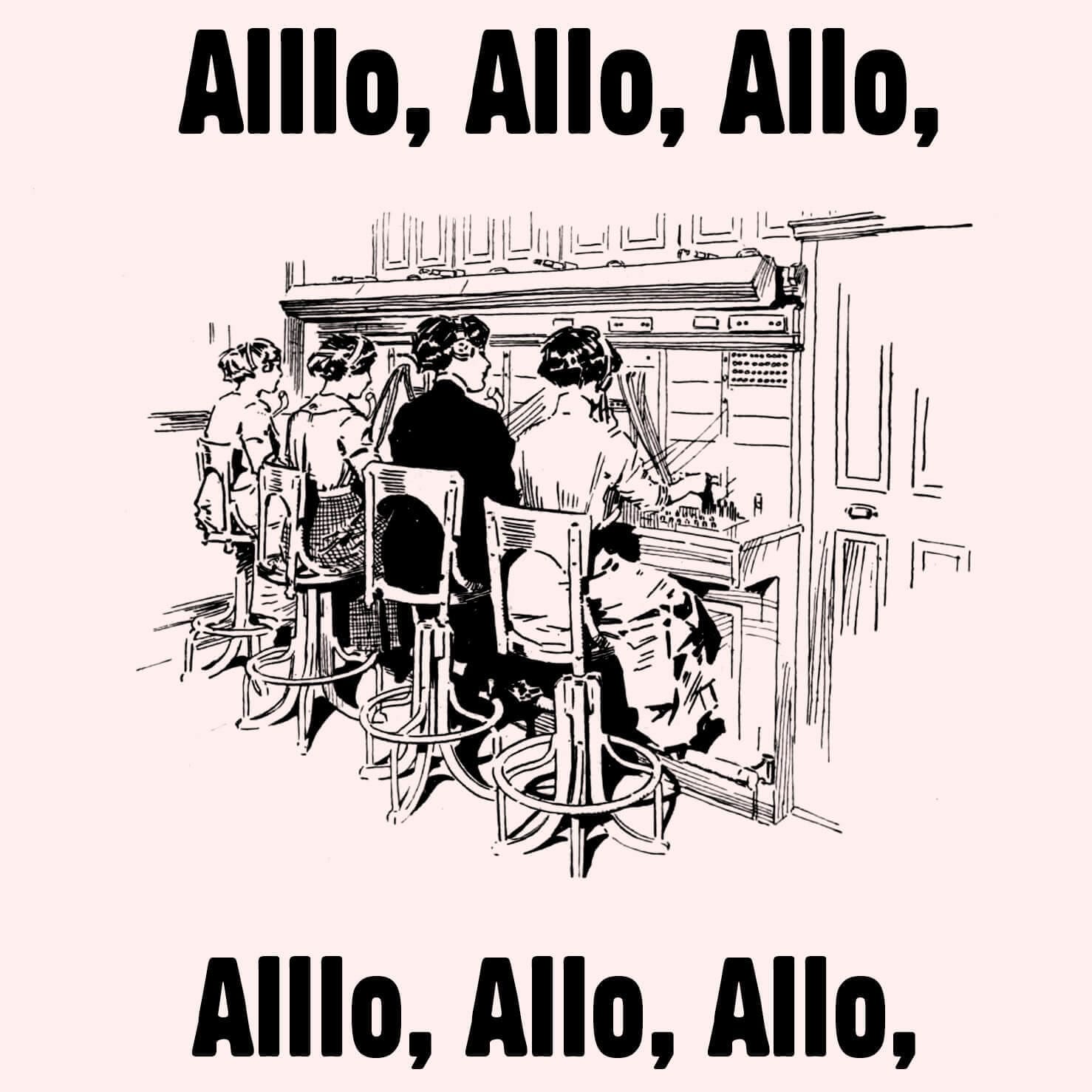 Allo allo illustration