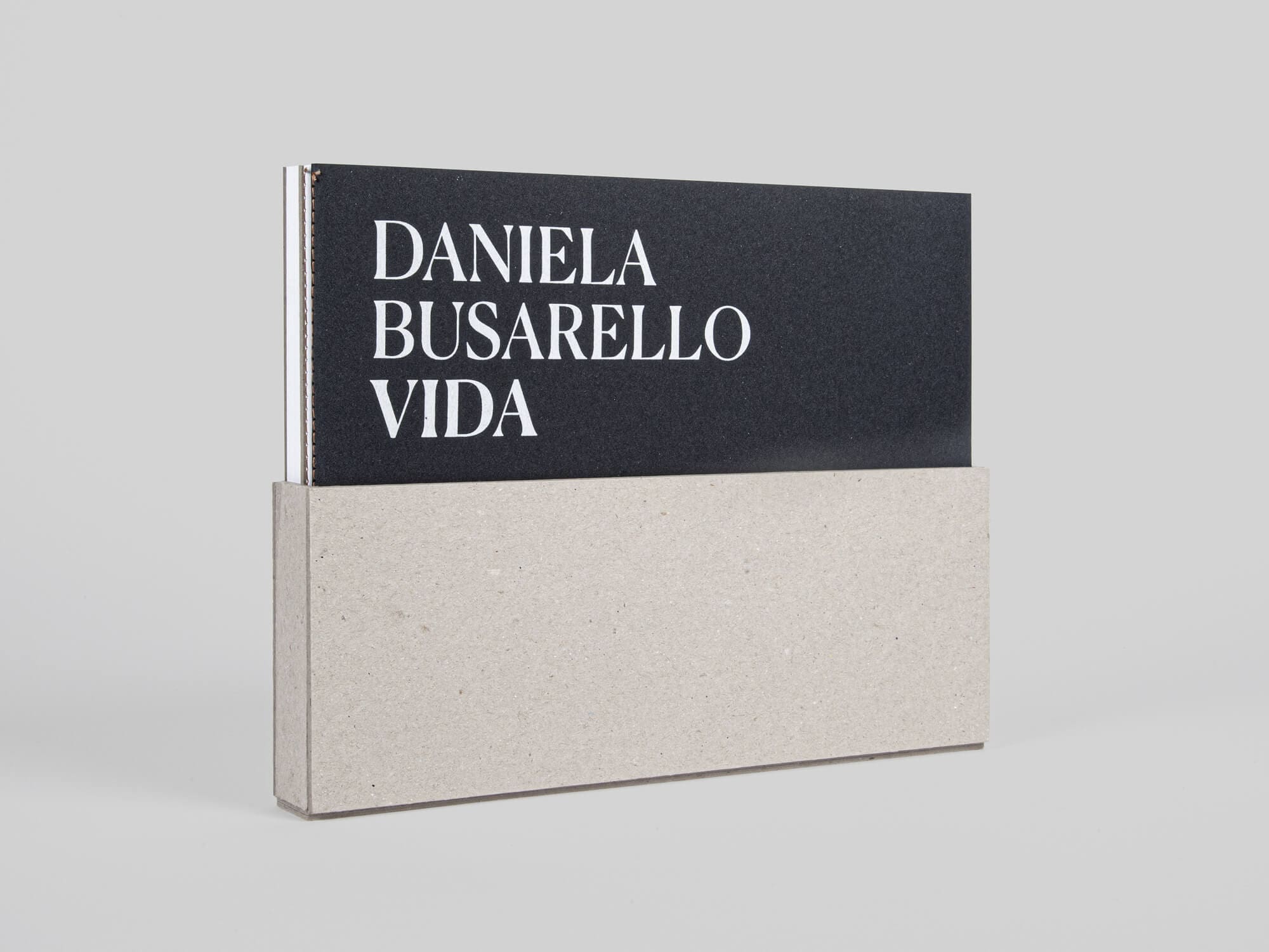 livre d'artiste pour Daniela Busarello