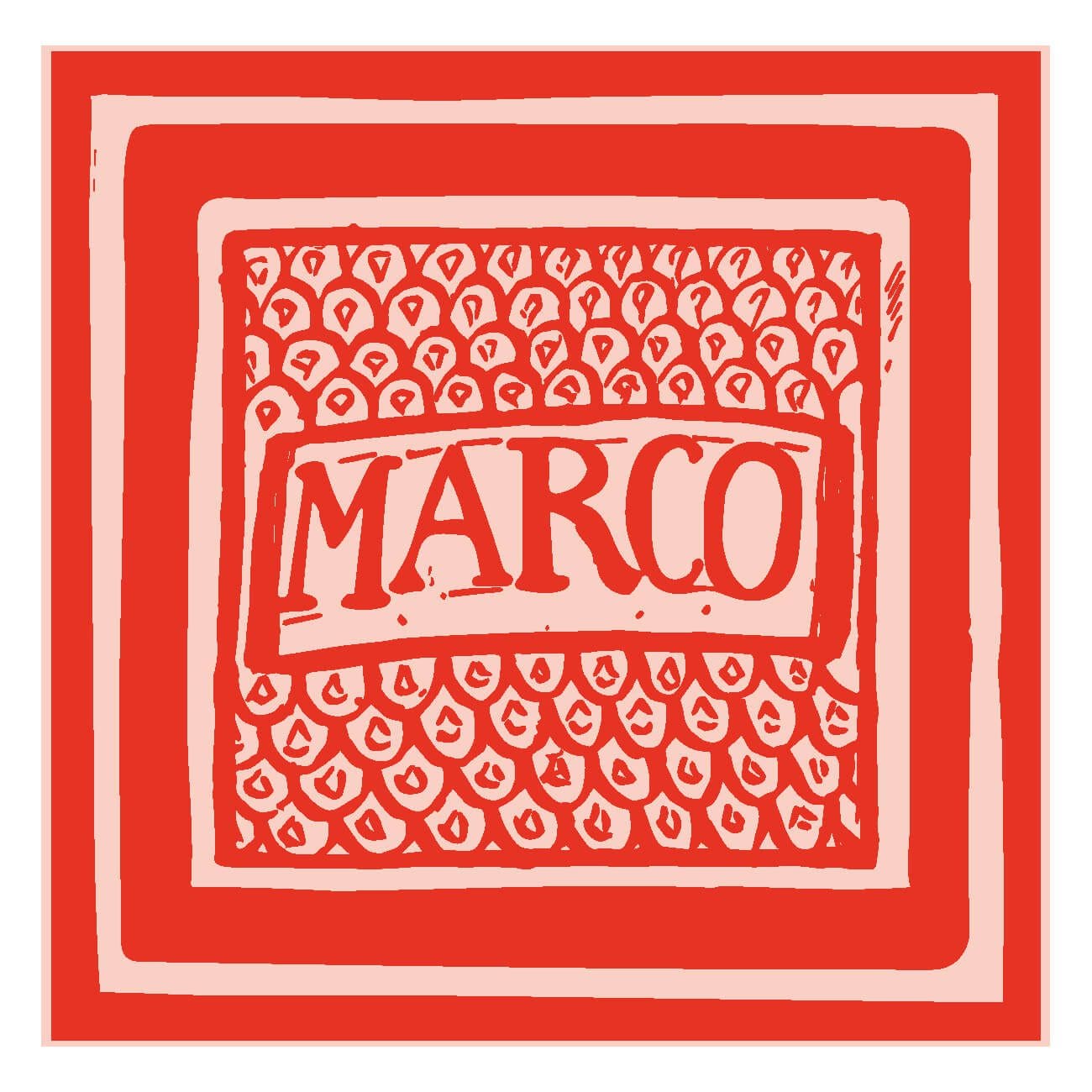 IchetKar dessine le carreau Marco pour le chef italien marcolino