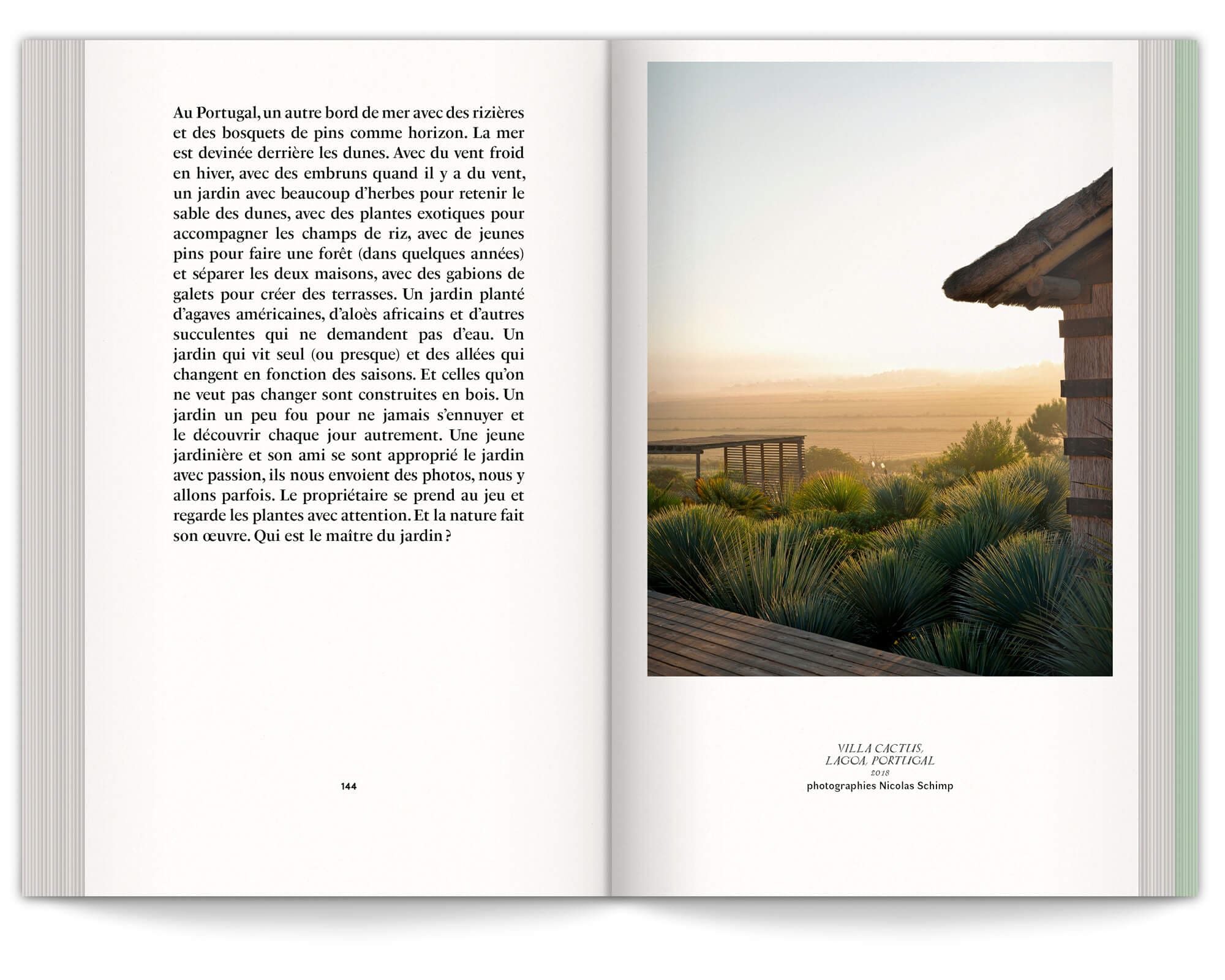 Ichetkar se charge de la mise en page du manifeste du jardin émotionnel du duo de paysagistes Ossart + Maurières