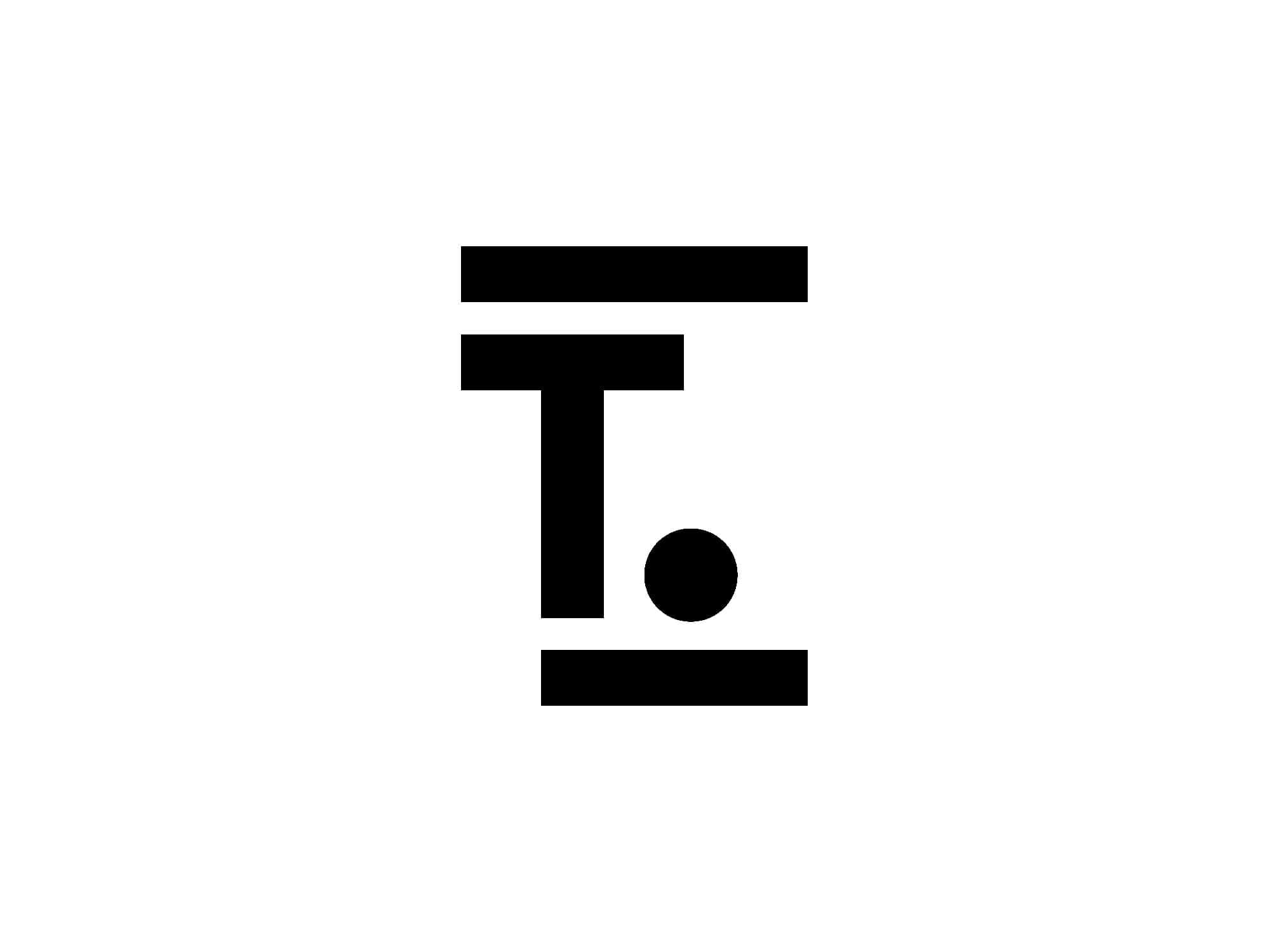 logotype épuré pour les reseaux sociaux de Thomas the startup lawyers du Ichetkar inspiration Bauhaus