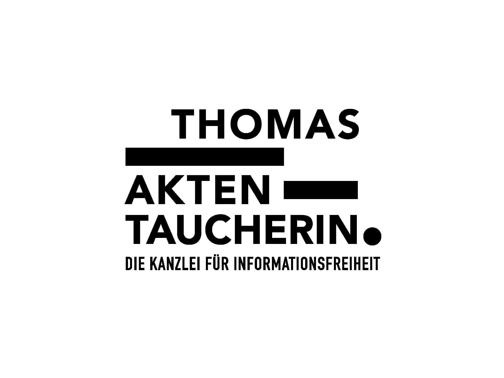 Thomas aktentaucherin extension du logotype de Thomas the startup lawyers. du Ichetkar inspiration Bauhaus