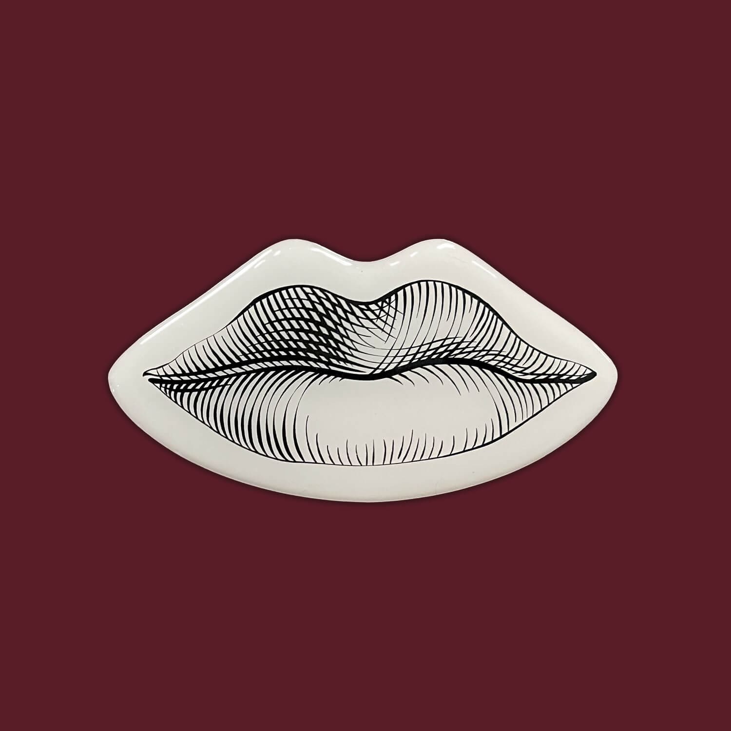la bouche illustrée façon gravure pour la cite du vin de bordeaux, design ichetkar