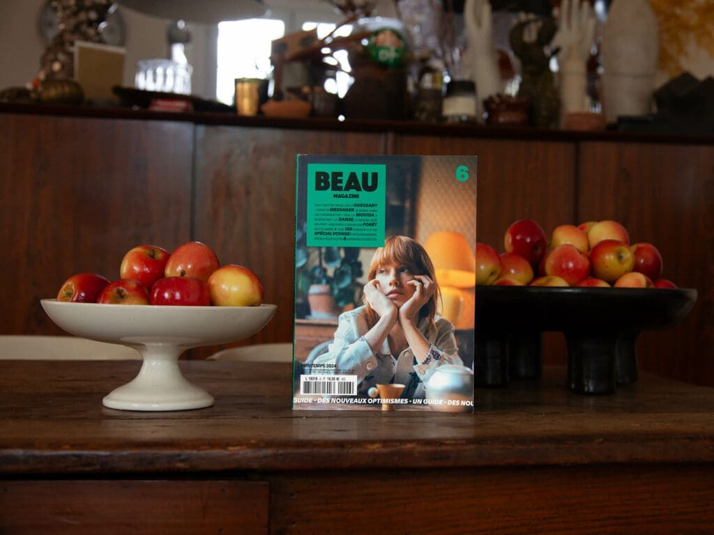 numero 6 de beau magazine avec la rubrique recette de ichetkar