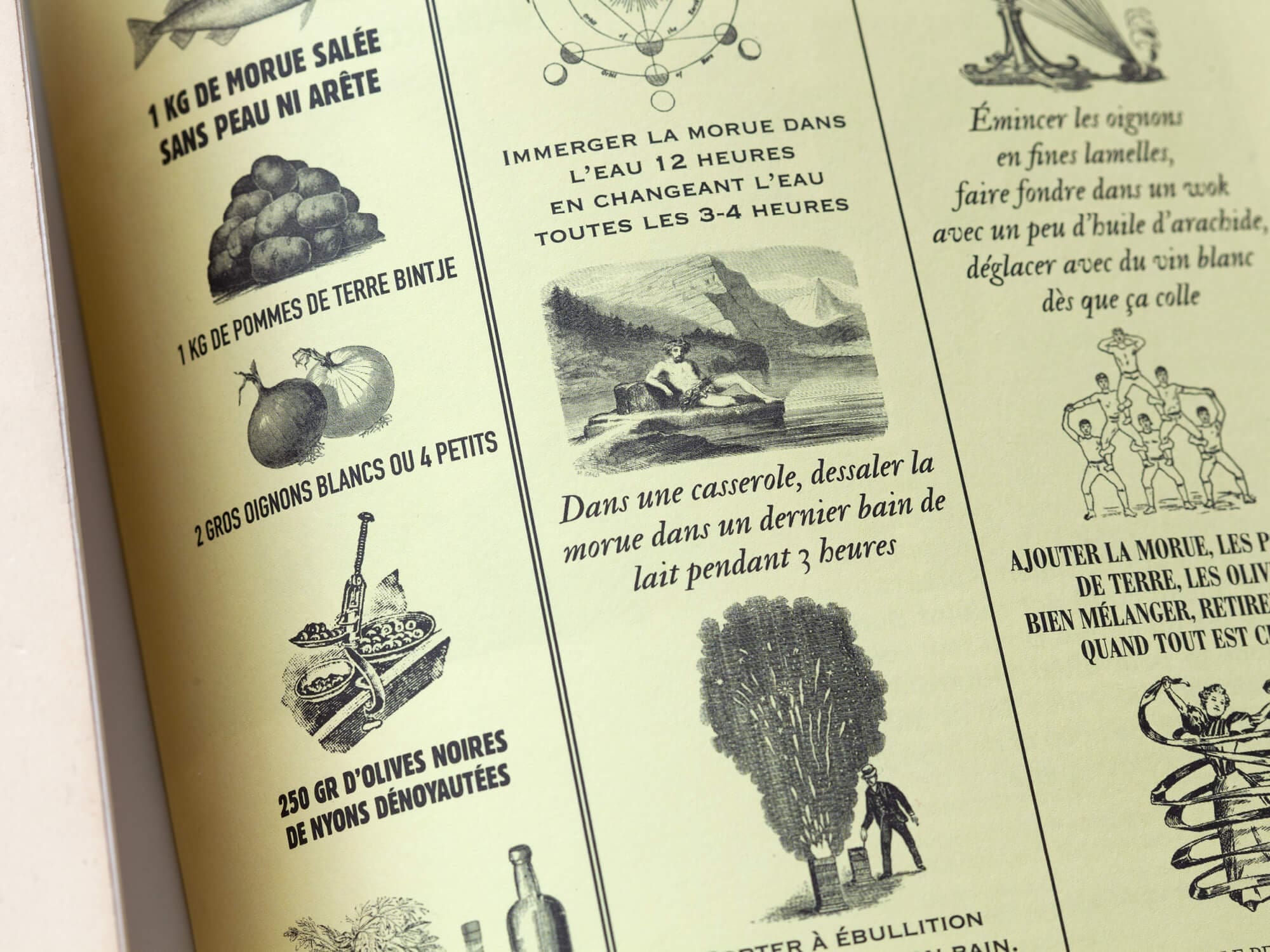 la morue d'Arnaud, bacalhau a gomes de sa zoom sur la page de la recette du jardinier arnaud maurieres design ichetkar