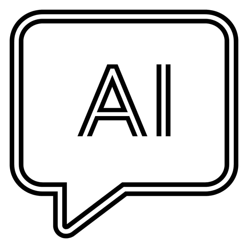 Le pictogramme Artificial intelligence complète l'identité visuelle de la startup de data sous-marine, cosma, Ichetkar s'inspire de la typographie Brown Inline pour les dessiner