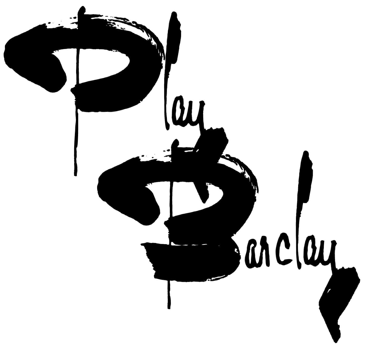 Pour l'anniversaire des 70 ans du Label Barclay, IchetKar dessine le logo Play Barclay, en partant du logo original Barclay, le B devient un P